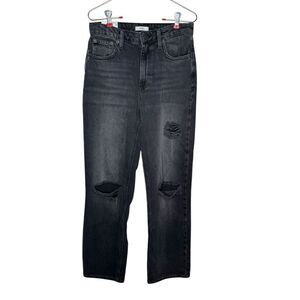 Forever 21 Women's Jeans Distressed 90's Fit Pinch Waist Loose Fit Relaxed Sz.26